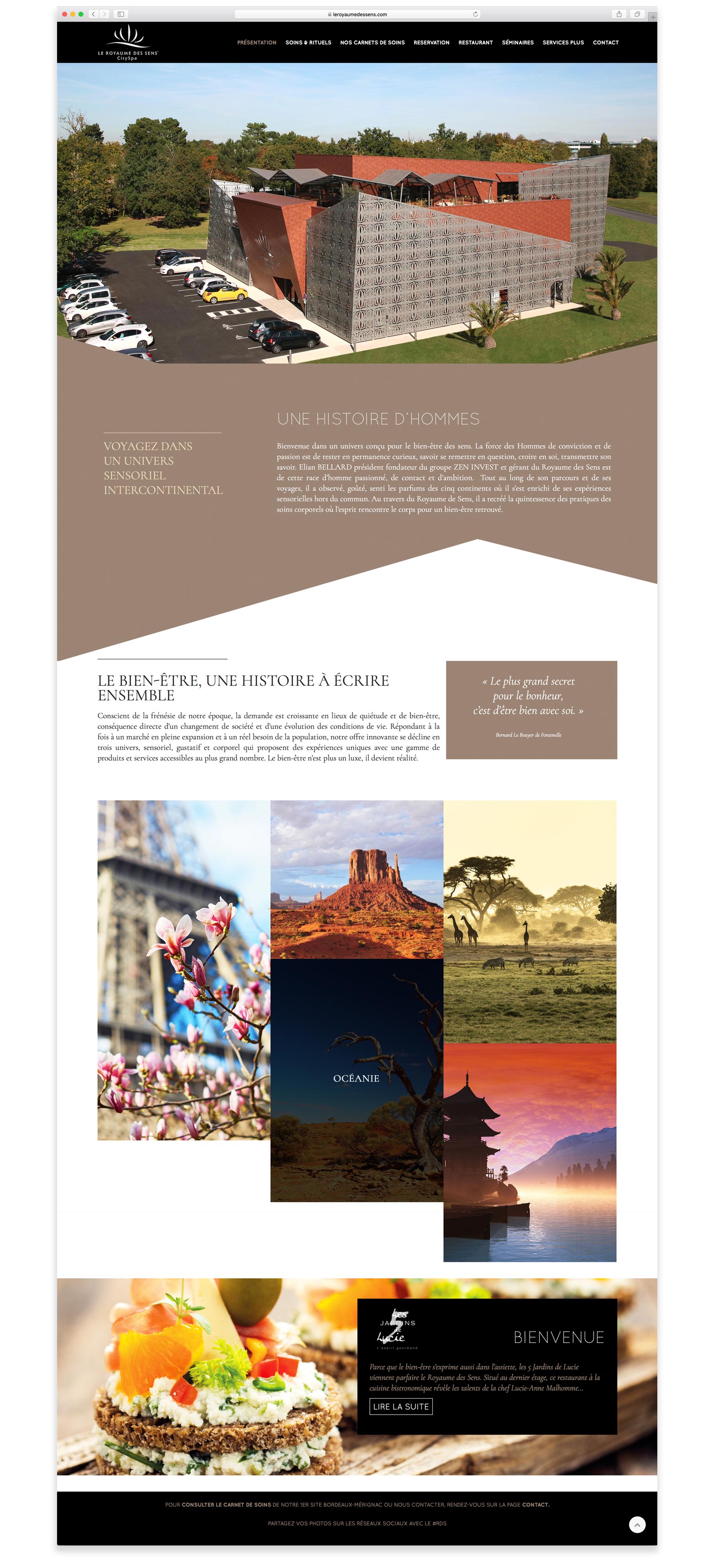 Agence de communication Brand to Design Bordeaux : carte de visite / identité visuelle