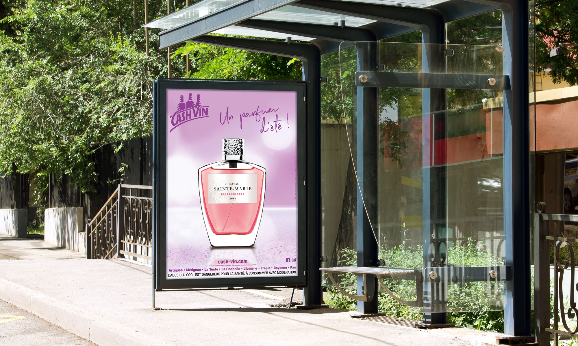Agence de communication Brand to Design Bordeaux Cashvin campagne de publicité