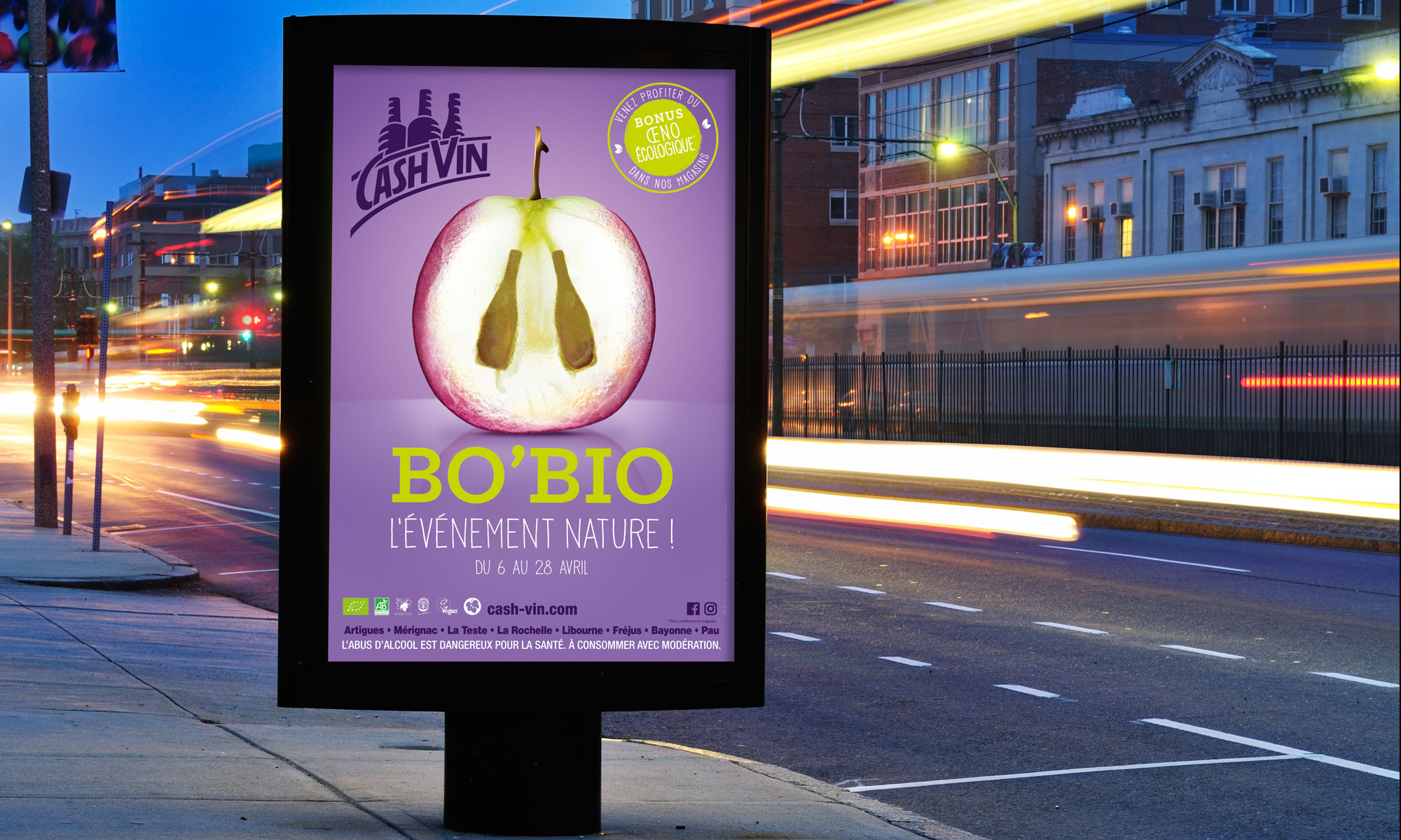 Agence de communication Brand to Design Bordeaux Cashvin campagne de publicité