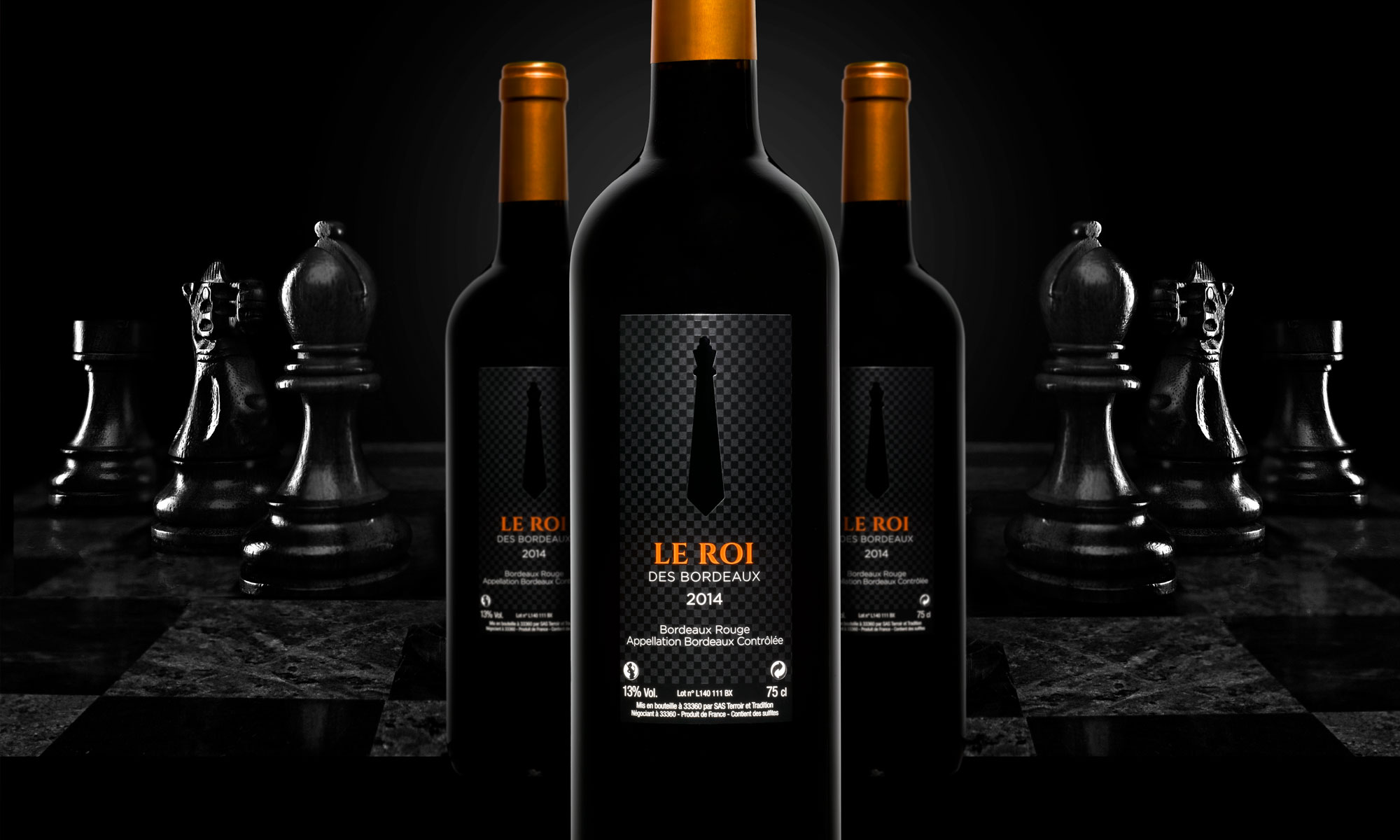 Agence de communication Brand to Design Bordeaux Cashvin étiquette vin